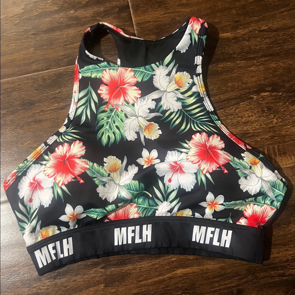 Chestee x MFLH Sports Bra - Size 6 Small - Floral